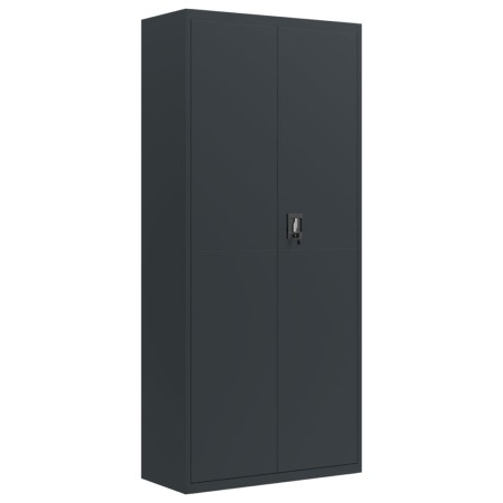 vidaXL Aktenschrank Anthrazit 90x40x200 cm Stahl