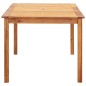 vidaXL 7-tlg. Essgruppe Poly Rattan und Massivholz Akazie Grau vidaXL 7-tlg. Essgruppe Poly Rattan und Massivholz Akazie Grau