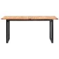 vidaXL 9-tlg. Garten-Essgruppe Poly Rattan und Akazienholz Grau vidaXL 9-tlg. Garten-Essgruppe Poly Rattan und Akazienholz Grau