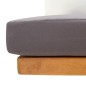 vidaXL Garten-Ecksofa mit Kissen Massivholz Akazie vidaXL Garten-Ecksofa mit Kissen Massivholz Akazie