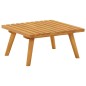vidaXL Garten-Fußhocker mit Auflage 60×60×29 cm Akazie Massivholz vidaXL Garten-Fußhocker mit Auflage 60×60×29 cm Akazie Massivholz