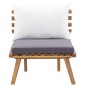 vidaXL 5-tlg. Garten-Lounge-Set Massivholz Akazie vidaXL 5-tlg. Garten-Lounge-Set Massivholz Akazie