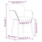 vidaXL Esszimmerstühle 2 Stk. Rosa Samt vidaXL Esszimmerstühle 2 Stk. Rosa Samt