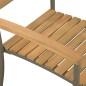 vidaXL 9-tlg. Garten-Essgruppe Akazie Massivholz und Stahl