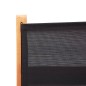 vidaXL Klappbare Gartenstühle 4 Stk. Schwarz Eukalyptus Massivholz vidaXL Klappbare Gartenstühle 4 Stk. Schwarz Eukalyptus Massivholz