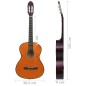 vidaXL Klassische Gitarre für Anfänger 4/4 39" Lindenholz vidaXL Klassische Gitarre für Anfänger 4/4 39" Lindenholz