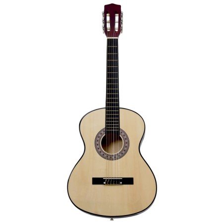 vidaXL Klassische Gitarre für Anfänger 4/4 39" Lindenholz   