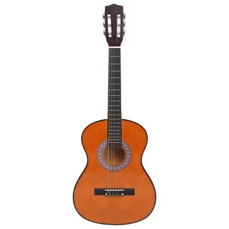 vidaXL Klassikgitarre für Anfänger und Kinder 3/4 36" Lindenholz       