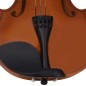 vidaXL Violine Komplettset mit Bogen und Kinnstütze Dunkles Holz 4/4 vidaXL Violine Komplettset mit Bogen und Kinnstütze Dunkles Holz 4/4