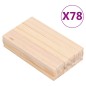 vidaXL 150-tlg. Holzbausteine-Set Kiefer Massivholz vidaXL 150-tlg. Holzbausteine-Set Kiefer Massivholz