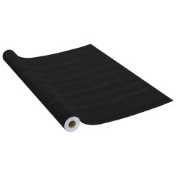 vidaXL Selbstklebende Möbelfolie Dunkles Holz 500 x 90 cm PVC