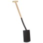 vidaXL Spaten T-Griff Stahl und Hartholz vidaXL Spaten T-Griff Stahl und Hartholz