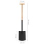 vidaXL Spaten T-Griff Stahl und Hartholz vidaXL Spaten T-Griff Stahl und Hartholz