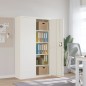 vidaXL Aktenschrank Weiß 105x40x180 cm Stahl vidaXL Aktenschrank Weiß 105x40x180 cm Stahl