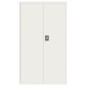 vidaXL Aktenschrank Weiß 105x40x180 cm Stahl vidaXL Aktenschrank Weiß 105x40x180 cm Stahl