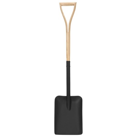 vidaXL Gartenschaufel Y-Griff Stahl und Eschenholz