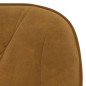 Esszimmerstühle 2 Stk. Braun Samt Esszimmerstühle 2 Stk. Braun Samt