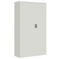 vidaXL Aktenschrank Hellgrau 105x40x180 cm Stahl vidaXL Aktenschrank Hellgrau 105x40x180 cm Stahl