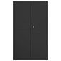 vidaXL Aktenschrank Schwarz 105x40x180 cm Stahl vidaXL Aktenschrank Schwarz 105x40x180 cm Stahl