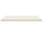 vidaXL Elektrische Markise mit Kurbel Creme 5x3 m vidaXL Elektrische Markise mit Kurbel Creme 5x3 m