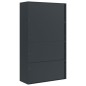 vidaXL Aktenschrank Anthrazit 105x40x180 cm Stahl vidaXL Aktenschrank Anthrazit 105x40x180 cm Stahl