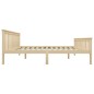 vidaXL Massivholzbett Helles Holz Kiefernholz 160x200 cm vidaXL Massivholzbett Helles Holz Kiefernholz 160x200 cm