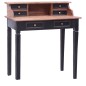 vidaXL Schreibtisch mit Schubladen 90x50x101 cm Altholz Massiv vidaXL Schreibtisch mit Schubladen 90x50x101 cm Altholz Massiv