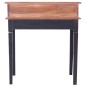 vidaXL Schreibtisch mit Schubladen 90x50x101 cm Altholz Massiv vidaXL Schreibtisch mit Schubladen 90x50x101 cm Altholz Massiv