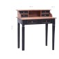 vidaXL Schreibtisch mit Schubladen 90x50x101 cm Altholz Massiv vidaXL Schreibtisch mit Schubladen 90x50x101 cm Altholz Massiv