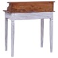 vidaXL Schreibtisch mit Schubladen 90x50x101 cm Altholz Massiv vidaXL Schreibtisch mit Schubladen 90x50x101 cm Altholz Massiv
