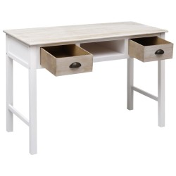 vidaXL Konsolentisch 110×45×76 cm Holz