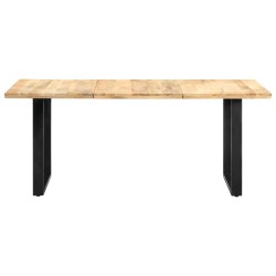 vidaXL Esstisch 180 x 90 x 76 cm Massivholz Mango 