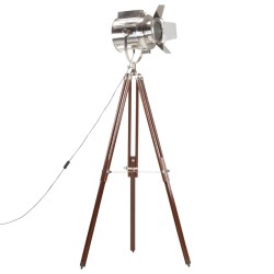 vidaXL Stativlampe Mango Massivholz 180 cm