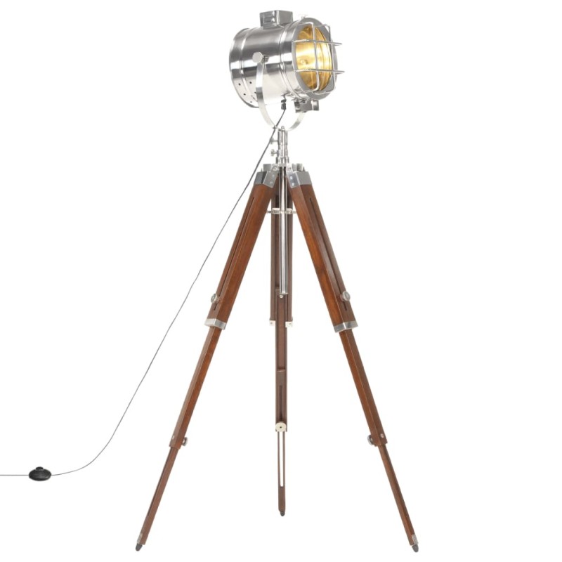 vidaXL Stehleuchte Dreibein Massivholz Mango 165 cm vidaXL Stehleuchte Dreibein Massivholz Mango 165 cm