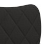 Esszimmerstühle 2 Stk. Schwarz Stoff Esszimmerstühle 2 Stk. Schwarz Stoff