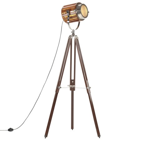 vidaXL Stativlampe Massivholz Mango 186 cm