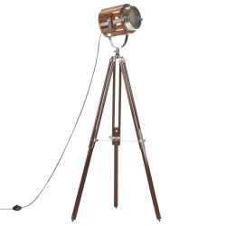 vidaXL Stativlampe Massivholz Mango 186 cm