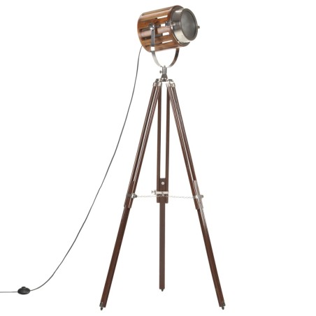 vidaXL Stativlampe Massivholz Mango 186 cm