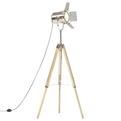 vidaXL Stativlampe Massivholz Mango 140 cm
