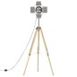vidaXL Stativlampe Massivholz Mango 140 cm vidaXL Stativlampe Massivholz Mango 140 cm