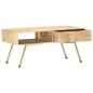 vidaXL Couchtisch 95×50×42 Massivholz Mango vidaXL Couchtisch 95×50×42 Massivholz Mango