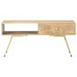 vidaXL Couchtisch 95×50×42 Massivholz Mango vidaXL Couchtisch 95×50×42 Massivholz Mango
