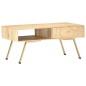 vidaXL Couchtisch 95×50×42 Massivholz Mango vidaXL Couchtisch 95×50×42 Massivholz Mango