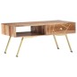 vidaXL Couchtisch 95×50×42 cm Massivholz Palisander vidaXL Couchtisch 95×50×42 cm Massivholz Palisander