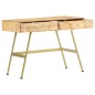 vidaXL Schreibtisch mit Schubladen 100×55×75 cm Massivholz Mango vidaXL Schreibtisch mit Schubladen 100×55×75 cm Massivholz Mango