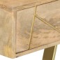 vidaXL Schreibtisch mit Schubladen 100×55×75 cm Massivholz Mango vidaXL Schreibtisch mit Schubladen 100×55×75 cm Massivholz Mango