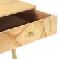 vidaXL Schreibtisch mit Schubladen 100×55×75 cm Massivholz Mango vidaXL Schreibtisch mit Schubladen 100×55×75 cm Massivholz Mango