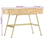 vidaXL Schreibtisch mit Schubladen 100×55×75 cm Massivholz Mango vidaXL Schreibtisch mit Schubladen 100×55×75 cm Massivholz Mango