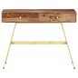 vidaXL Schreibtisch mit Schubladen 100×55×75 cm Massivholz Palisander vidaXL Schreibtisch mit Schubladen 100×55×75 cm Massivholz Palisander