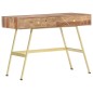 vidaXL Schreibtisch mit Schubladen 100×55×75 cm Massivholz Palisander vidaXL Schreibtisch mit Schubladen 100×55×75 cm Massivholz Palisander